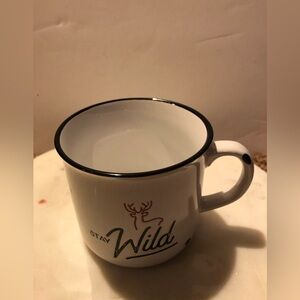 Stay Wild coffee mug. Used condition, see photos, bundle items to save.